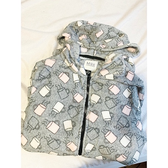 Fleece Coffee Onesie - Picture 2 of 4